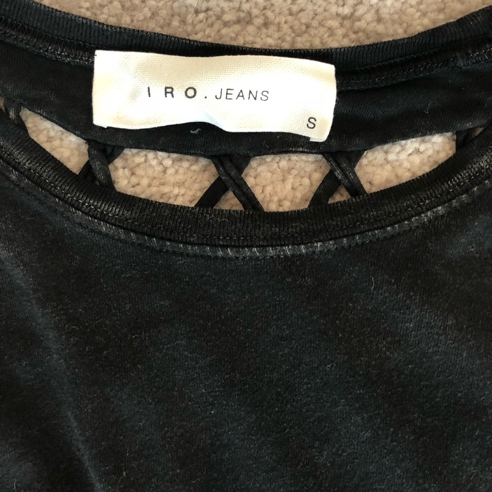 IRO Glory Fishnet-back maxi dress